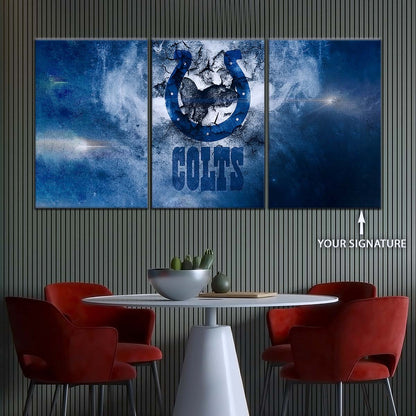 American Football Wall Art - AF5242 - Indianapolis Colts - NFL Football Team - American Football Poster - American Football Canvas