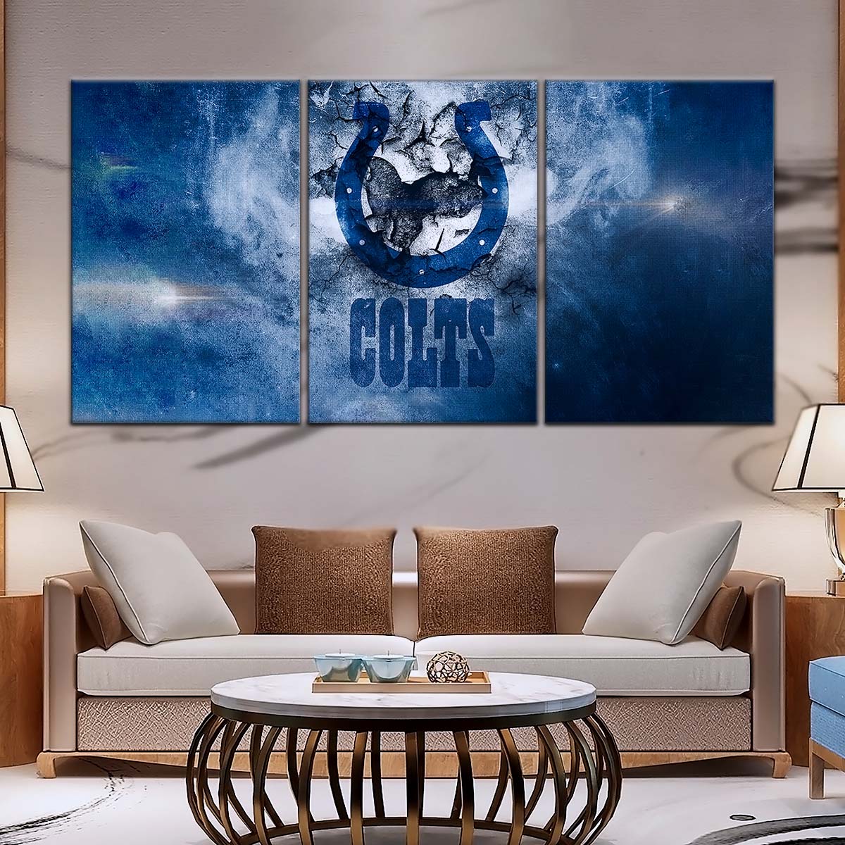 American Football Wall Art - AF5242 - Indianapolis Colts - NFL Football Team - American Football Poster - American Football Canvas