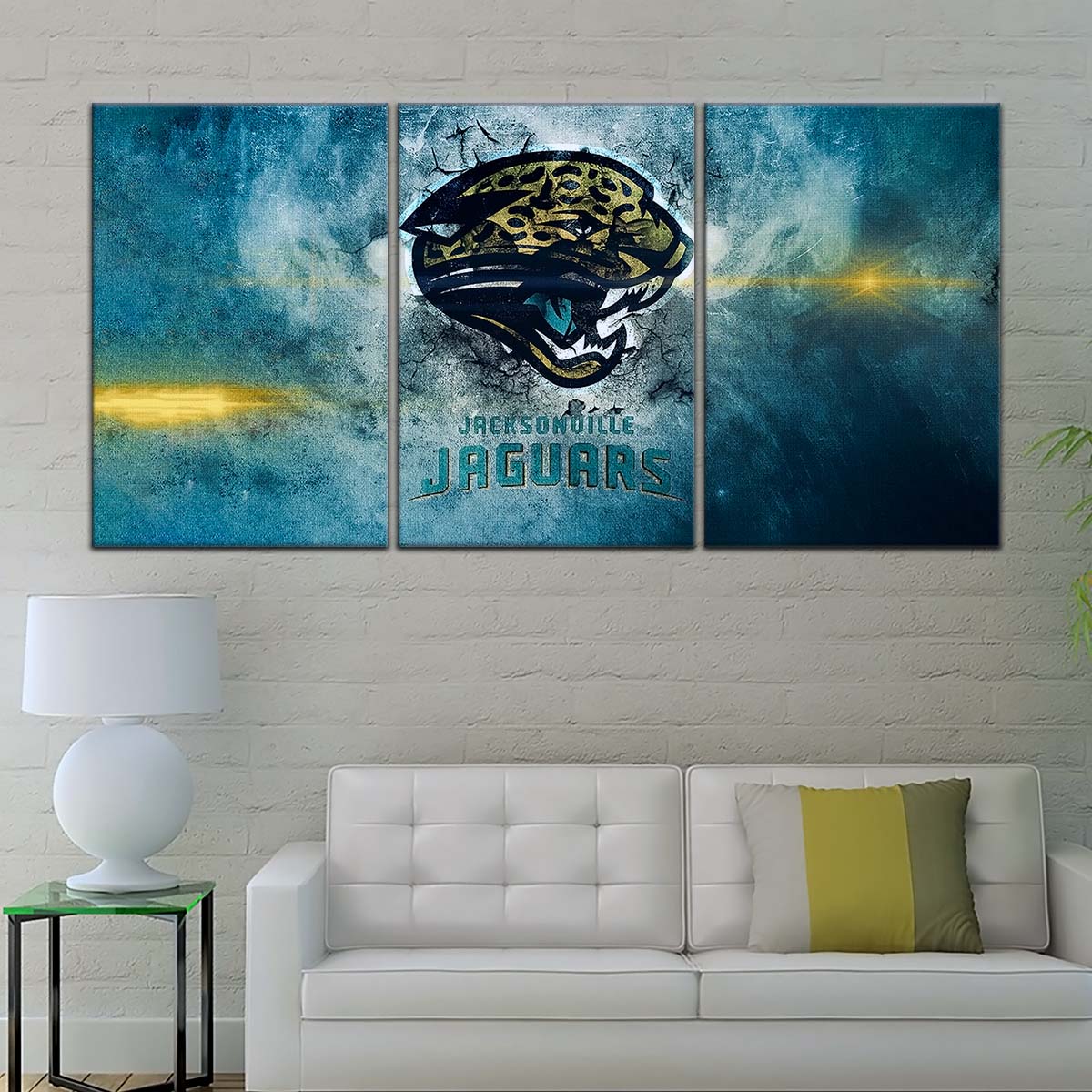 American Football Wall Art - AF5243 - Jacksonville Jaguars - NFL Football Team - American Football Poster - American Football Canvas