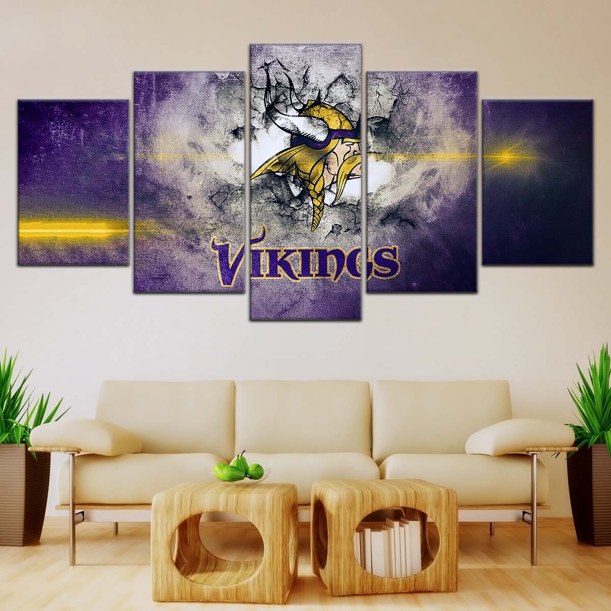 American Football Wall Art - AF5246 - Minnesota Vikings - NFL Football Team - American Football Poster - American Football Canvas