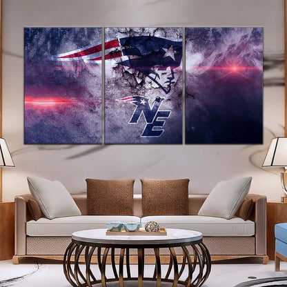 American Football Wall Art - AF5247 - New England Patriots - NFL Football Team - American Football Poster - American Football Canvas