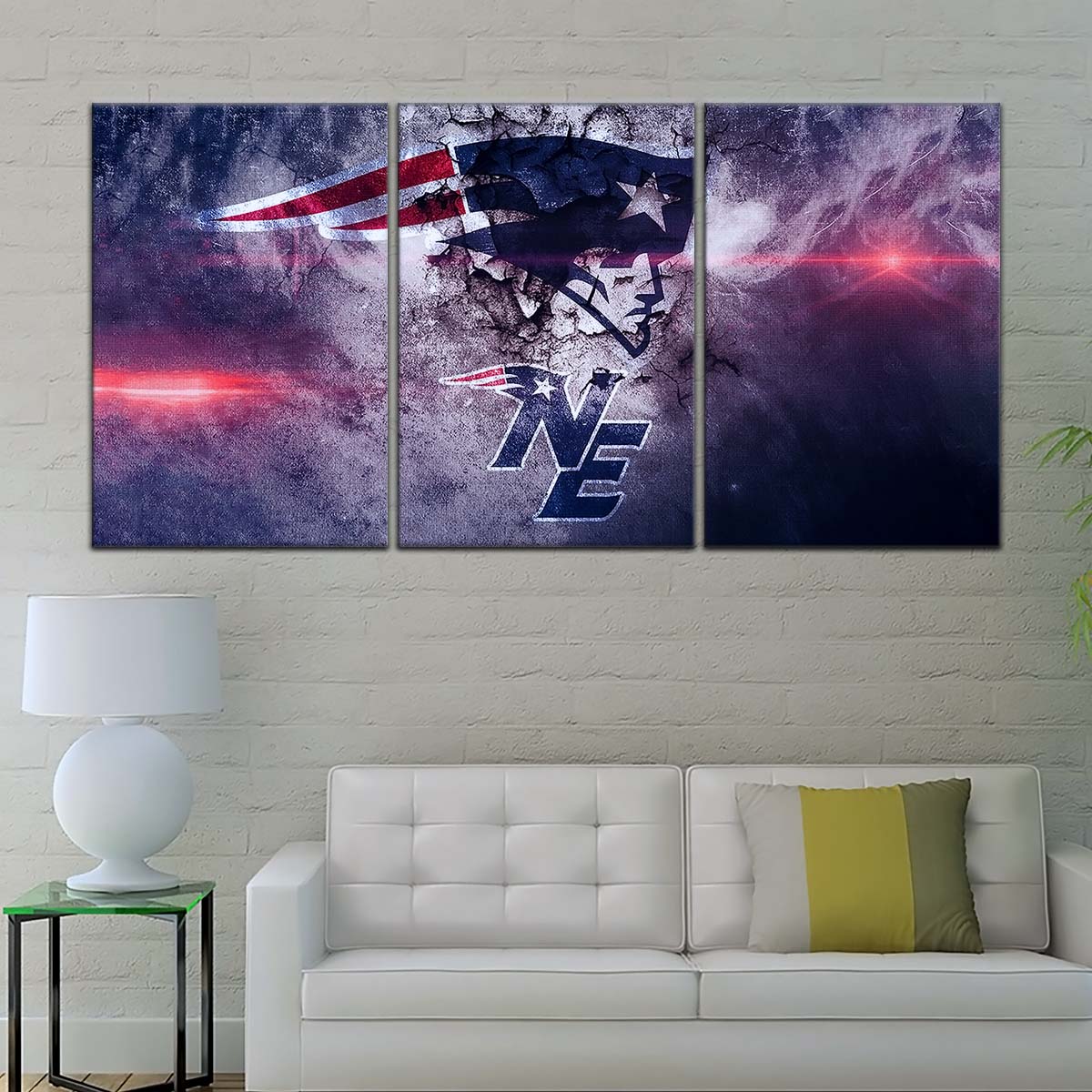 American Football Wall Art - AF5247 - New England Patriots - NFL Football Team - American Football Poster - American Football Canvas