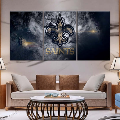 American Football Wall Art - AF5248 - New Orleans Saints - NFL Football Team - American Football Poster - American Football Canvas