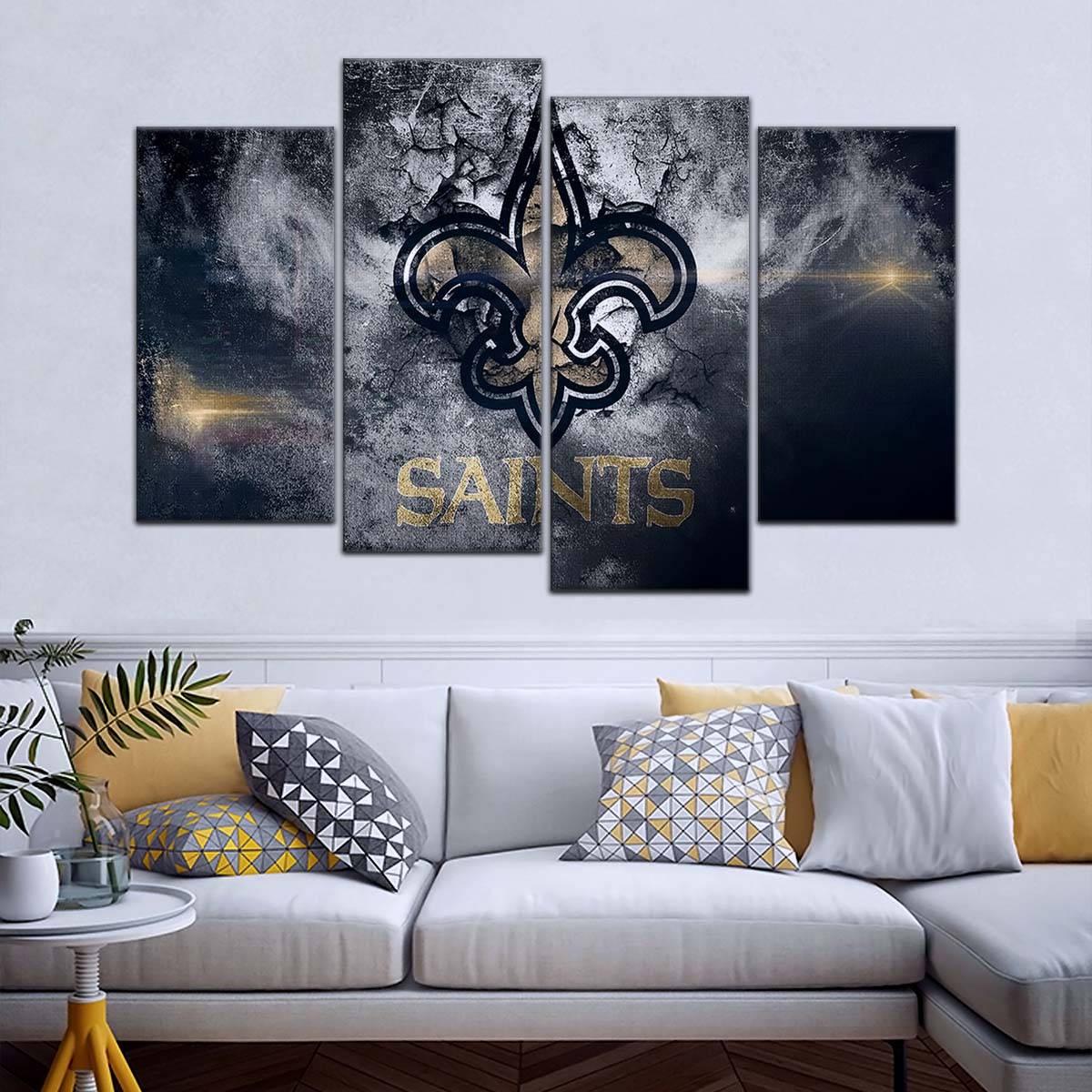 American Football Wall Art - AF5248 - New Orleans Saints - NFL Football Team - American Football Poster - American Football Canvas
