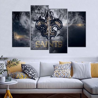 American Football Wall Art - AF5248 - New Orleans Saints - NFL Football Team - American Football Poster - American Football Canvas