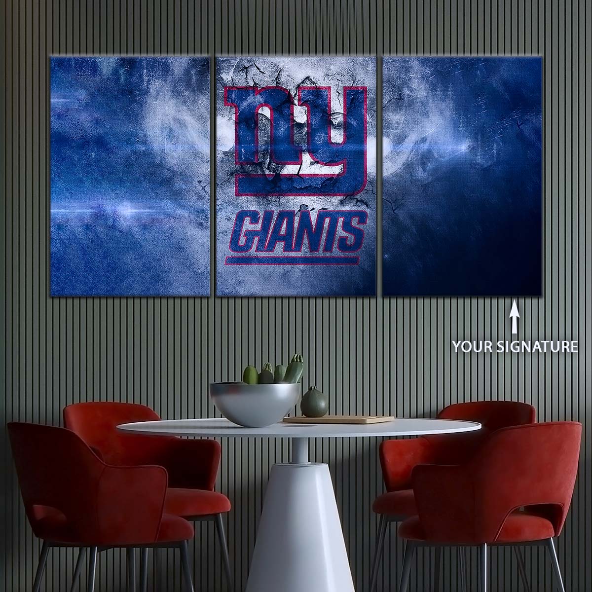 American Football Wall Art - AF5249 - New York Giants - NFL Football Team - American Football Poster - American Football Canvas