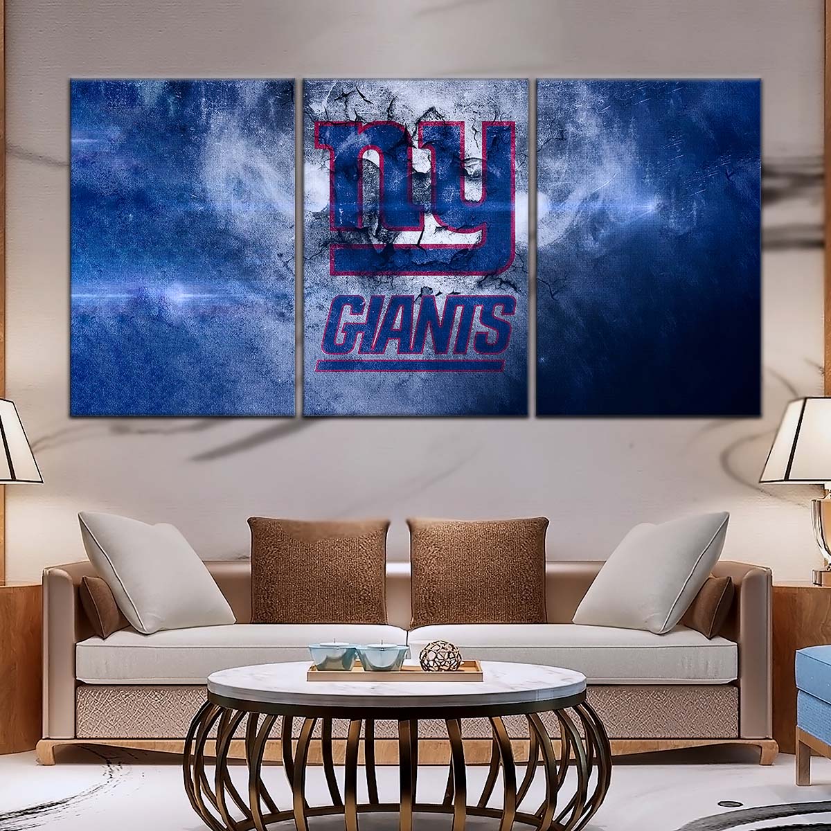 American Football Wall Art - AF5249 - New York Giants - NFL Football Team - American Football Poster - American Football Canvas