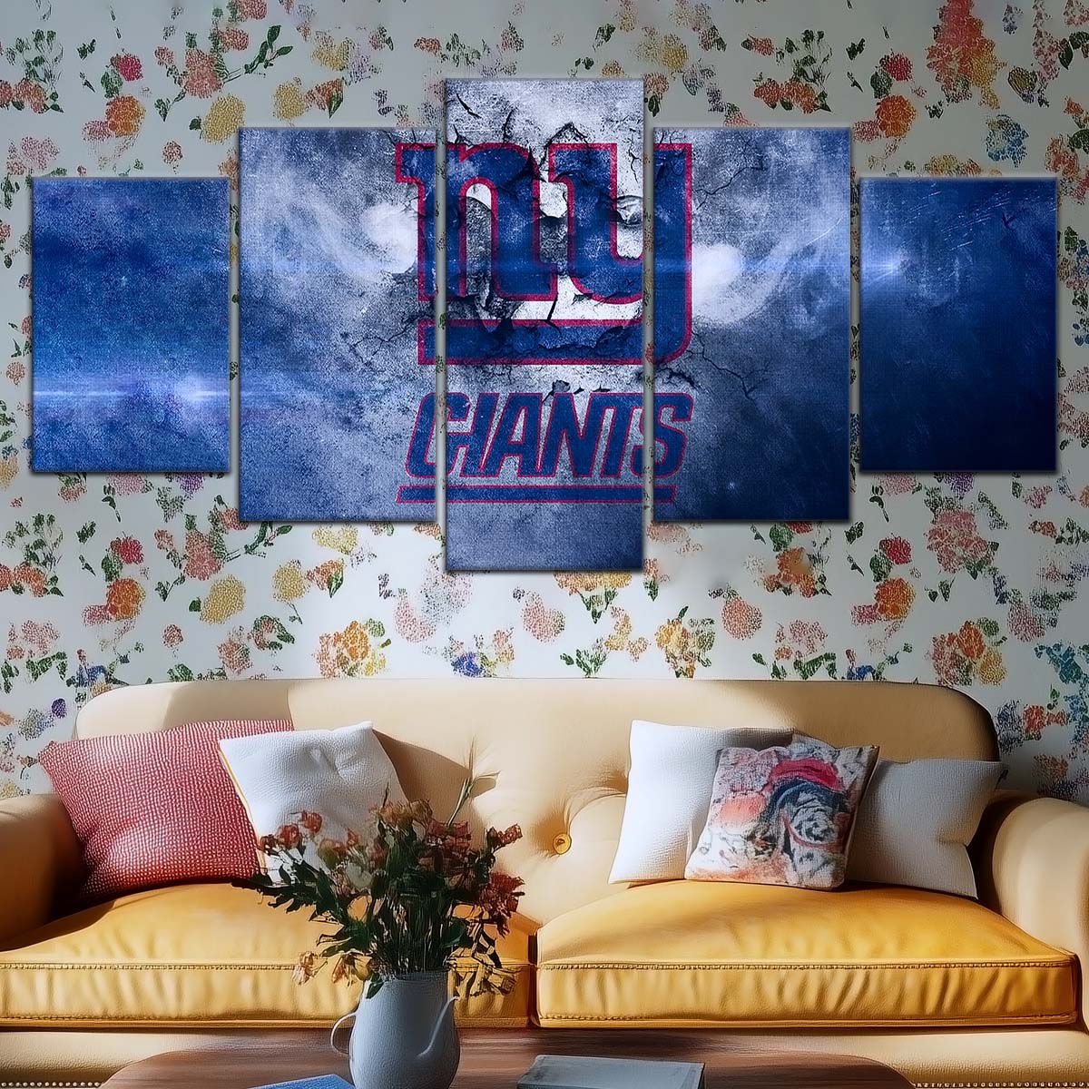American Football Wall Art - AF5249 - New York Giants - NFL Football Team - American Football Poster - American Football Canvas