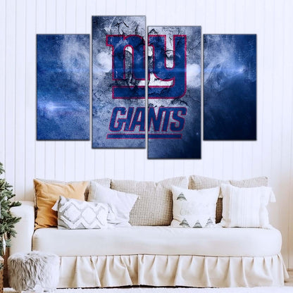 American Football Wall Art - AF5249 - New York Giants - NFL Football Team - American Football Poster - American Football Canvas