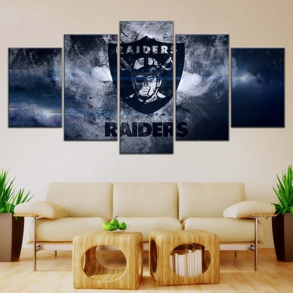 American Football Wall Art - AF5251 - Oakland Raiders - NFL Football Team - American Football Poster - American Football Canvas