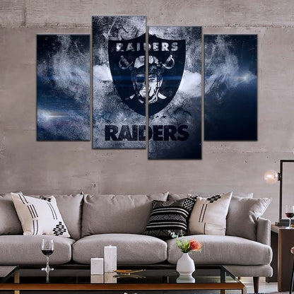 American Football Wall Art - AF5251 - Oakland Raiders - NFL Football Team - American Football Poster - American Football Canvas
