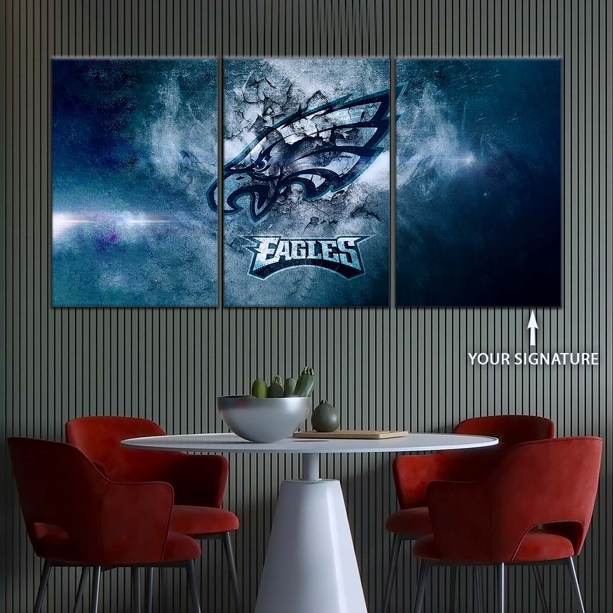 American Football Wall Art - AF5252 - Philadelphia Eagles - NFL Football Team - American Football Poster - American Football Canvas