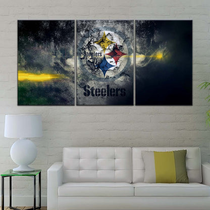 American Football Wall Art - AF5253 - Pittsburgh Steelers - NFL Football Team - American Football Poster - American Football Canvas
