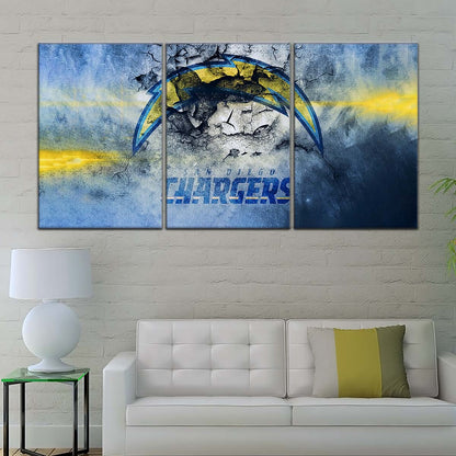 American Football Wall Art - AF5254 - San Diego Chargers - NFL Football Team - American Football Poster - American Football Canvas