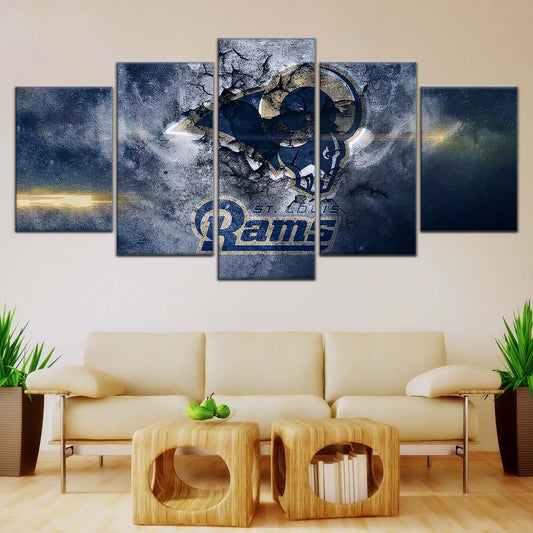 American Football Wall Art - AF5257 - St.Louis Rams - NFL Football Team - American Football Poster - American Football Canvas