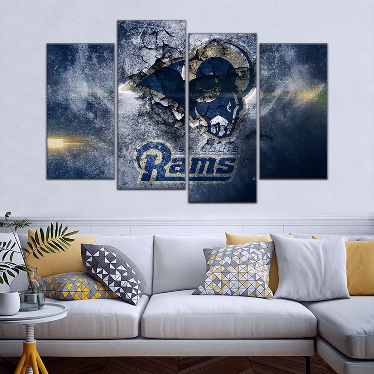 American Football Wall Art - AF5257 - St.Louis Rams - NFL Football Team - American Football Poster - American Football Canvas