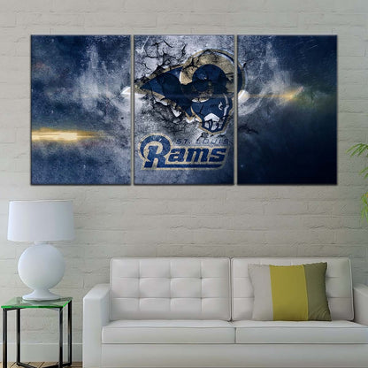 American Football Wall Art - AF5257 - St.Louis Rams - NFL Football Team - American Football Poster - American Football Canvas