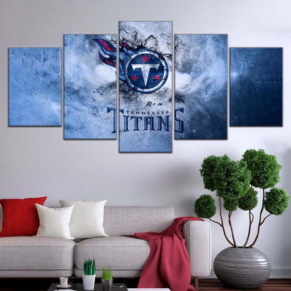 American Football Wall Art - AF5259 - Tennessee Titans - NFL Football Team - American Football Poster - American Football Canvas