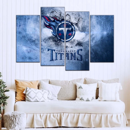 American Football Wall Art - AF5259 - Tennessee Titans - NFL Football Team - American Football Poster - American Football Canvas