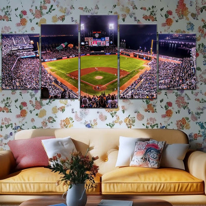 Baseball Wall Art - BB5038 - San Francisco Giants Night Game - Ultimate Sports Vibes - Baseball Poster - Baseball Canvas