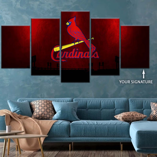 Baseball Wall Art - BB5047 - Cardinals - Baseball Poster - Baseball Canvas