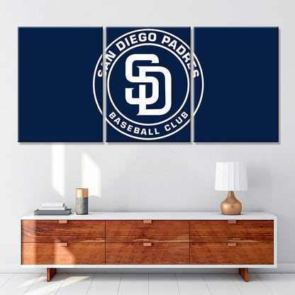 Baseball Wall Art - BB5032 - San Diego Padres - Baseball Poster - Baseball Canvas