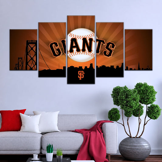 Baseball Wall Art - BB5037 - San Francisco Giants Sports - Baseball Poster - Baseball Canvas
