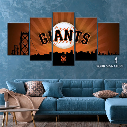 Baseball Wall Art - BB5037 - San Francisco Giants Sports - Baseball Poster - Baseball Canvas