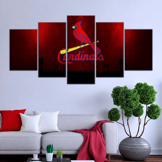 Baseball Wall Art - BB5047 - Cardinals - Baseball Poster - Baseball Canvas