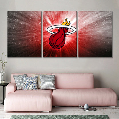 Basketball Wall Art - BK5033 - Miami Heat - Basketball Poster - Basketball Canvas