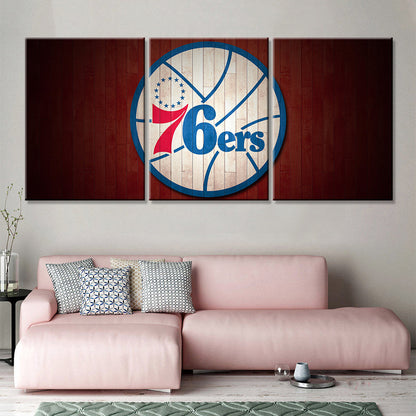 Basketball Wall Art - BK5040 - Philadelphia 76ers - Basketball Poster - Basketball Canvas