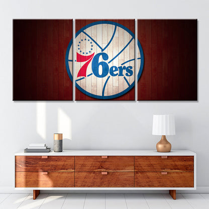 Basketball Wall Art - BK5040 - Philadelphia 76ers - Basketball Poster - Basketball Canvas