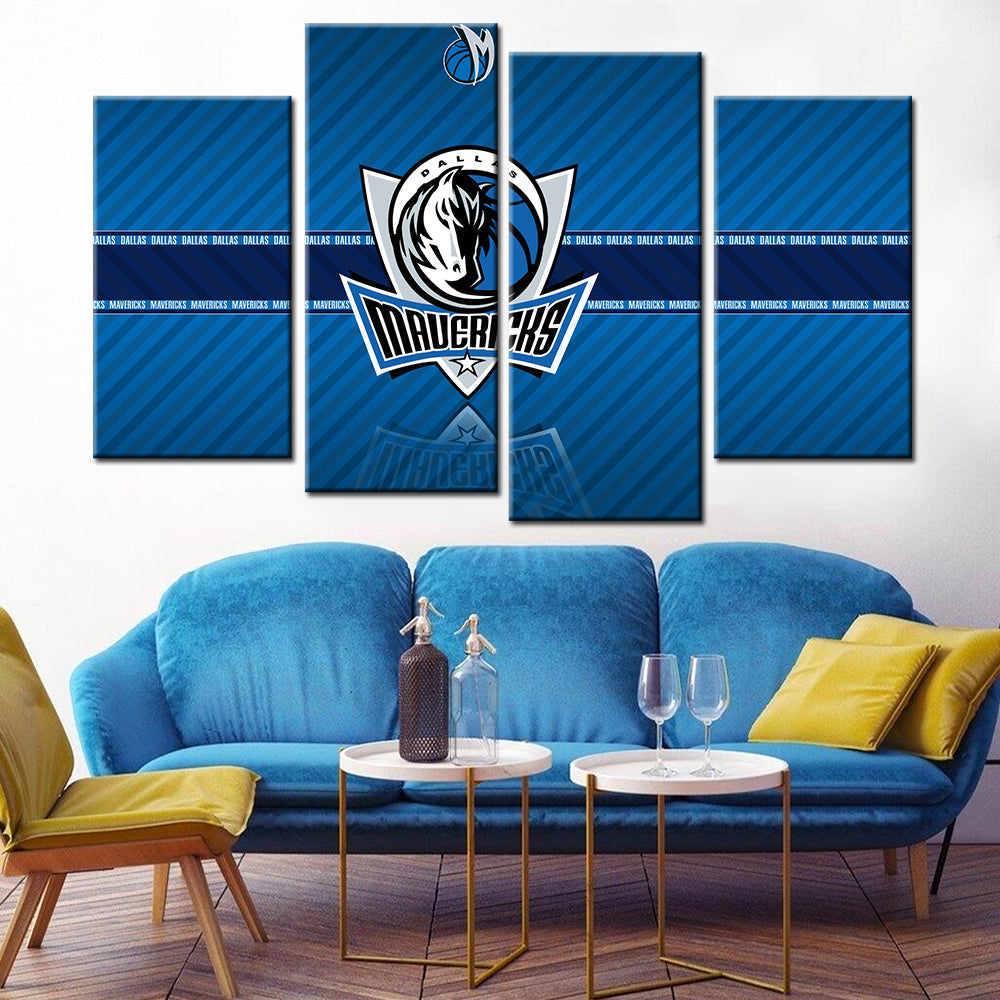 Basketball Wall Art - BK5028 - Dallas Mavericks - Basketball Poster - Basketball Canvas