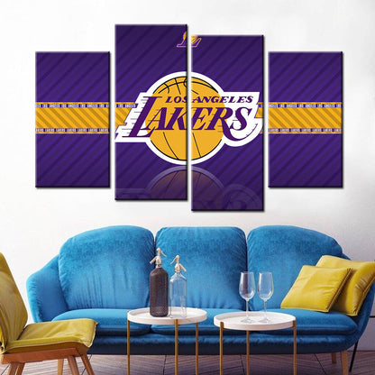 Basketball Wall Art - BK5032 - Los Angeles Lakers - Basketball Poster - Basketball Canvas