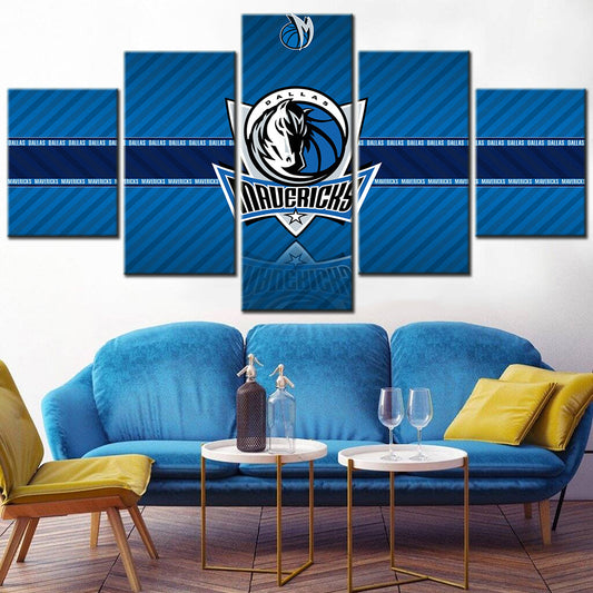 Basketball Wall Art - BK5028 - Dallas Mavericks - Basketball Poster - Basketball Canvas