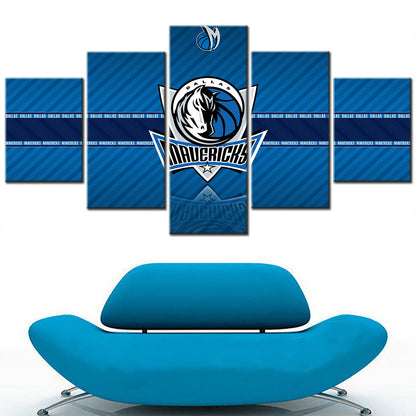 Basketball Wall Art - BK5028 - Dallas Mavericks - Basketball Poster - Basketball Canvas