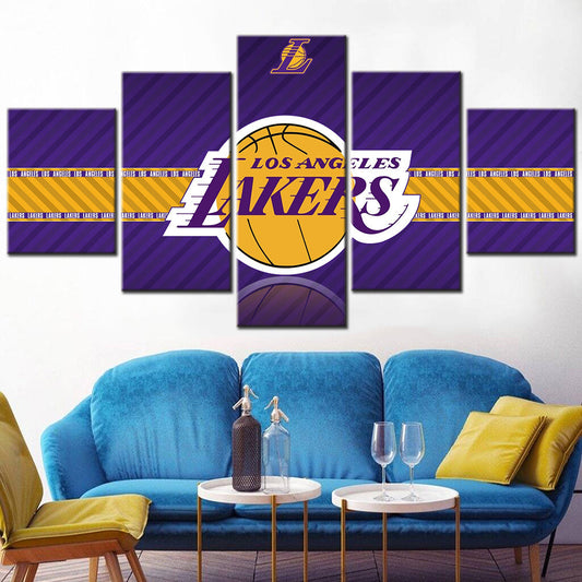 Basketball Wall Art - BK5032 - Los Angeles Lakers - Basketball Poster - Basketball Canvas