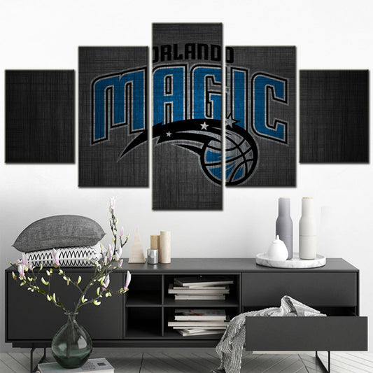 Basketball Wall Art - BK5039 - Orlando Magic - Basketball Poster - Basketball Canvas