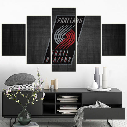 Basketball Wall Art - BK5041 - Portland Trail Blazers - Basketball Poster - Basketball Canvas