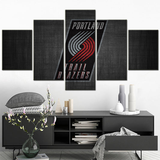 Basketball Wall Art - BK5041 - Portland Trail Blazers - Basketball Poster - Basketball Canvas