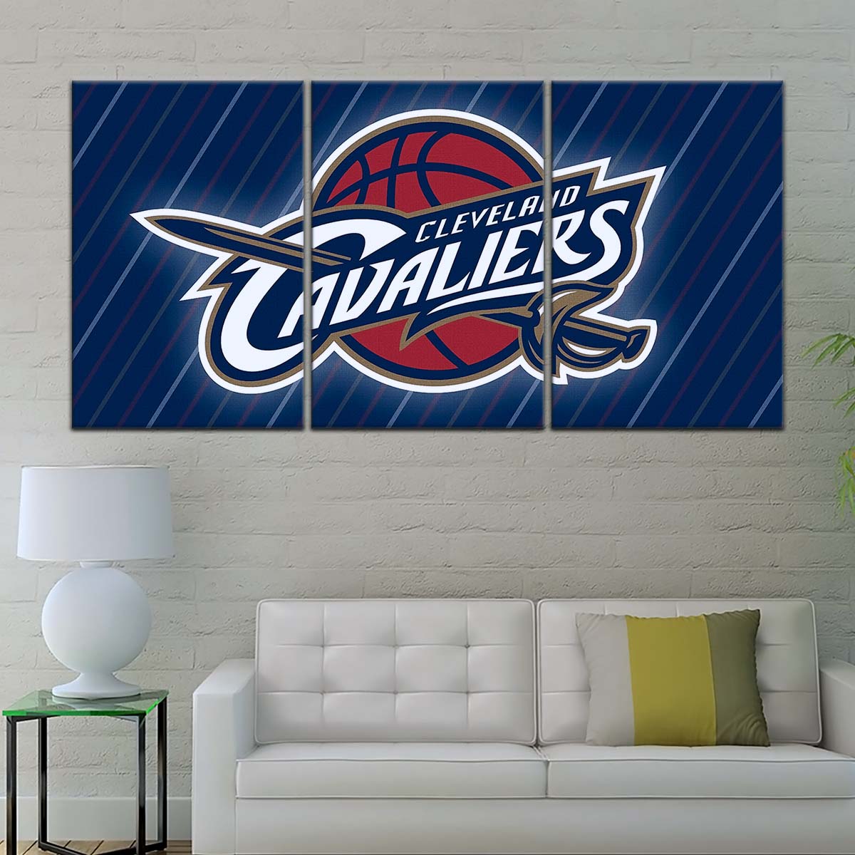 Basketball Wall Art - BK5050 - Cleveland Cavaliers - Basketball Poster - Basketball Canvas