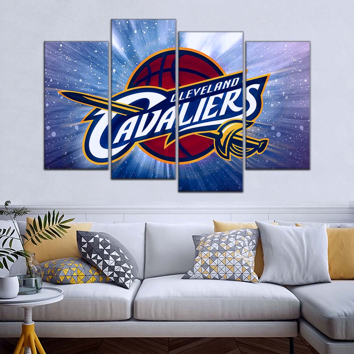 Basketball Wall Art - BK5051 - Cleveland Cavaliers - Basketball Poster - Basketball Canvas