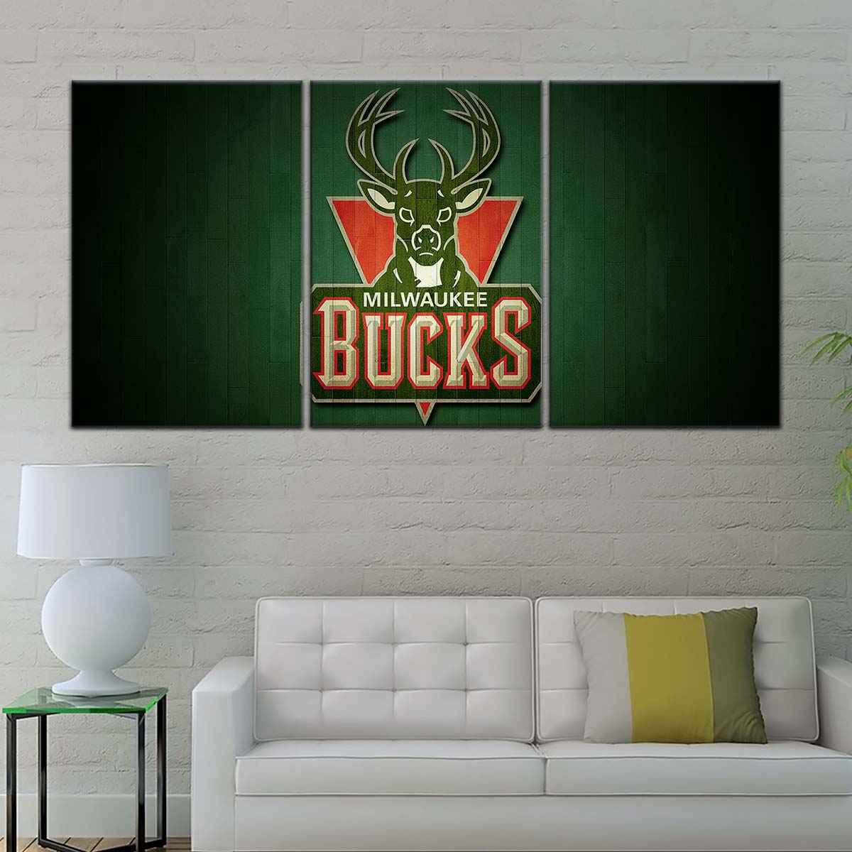 Basketball Wall Art - BK5056 - Milwaukee Bucks Sports - Basketball Poster - Basketball Canvas