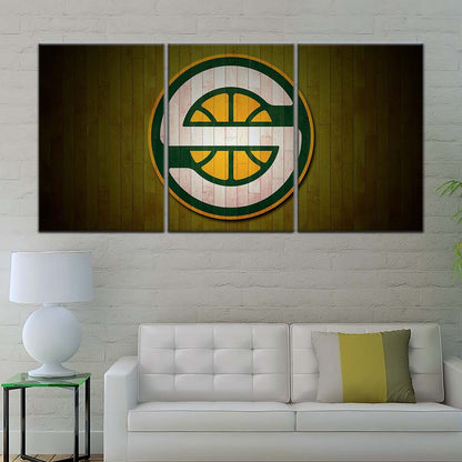 Basketball Wall Art - BK5062 - Seattle Supersonics Sports - Basketball Poster - Basketball Canvas
