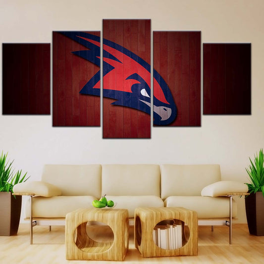 Basketball Wall Art - BK5064 - Atlanta Hawks Sports - Basketball Poster - Basketball Canvas