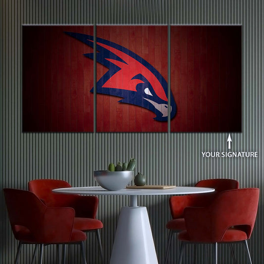 Basketball Wall Art - BK5064 - Atlanta Hawks Sports - Basketball Poster - Basketball Canvas