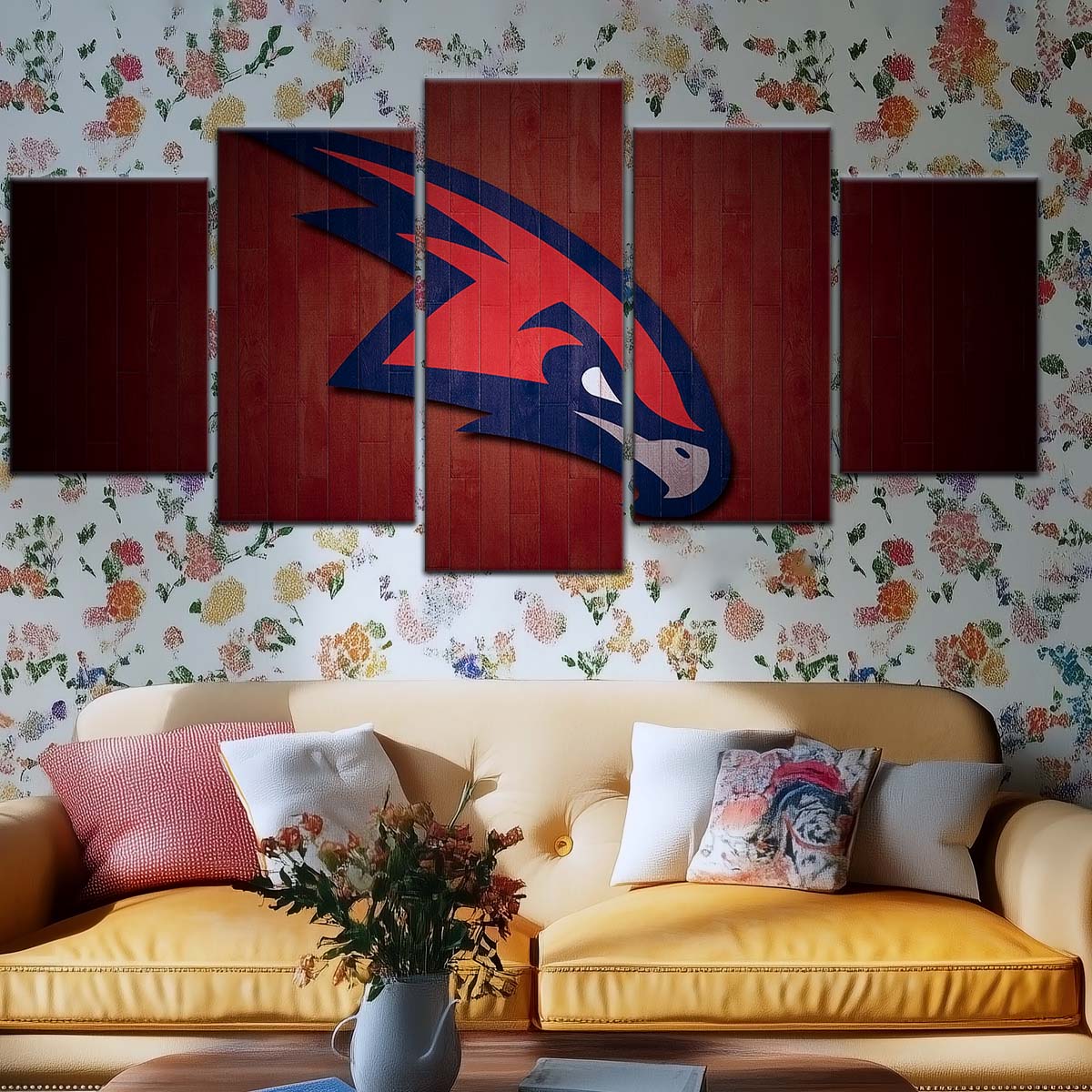 Basketball Wall Art - BK5064 - Atlanta Hawks Sports - Basketball Poster - Basketball Canvas