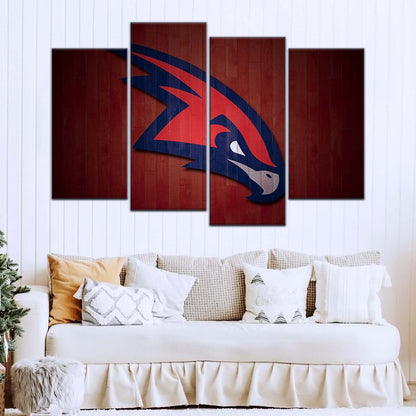 Basketball Wall Art - BK5064 - Atlanta Hawks Sports - Basketball Poster - Basketball Canvas