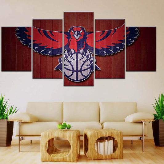 Basketball Wall Art - BK5065 - Atlanta Hawks Sports - Basketball Poster - Basketball Canvas