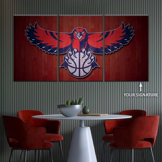 Basketball Wall Art - BK5065 - Atlanta Hawks Sports - Basketball Poster - Basketball Canvas